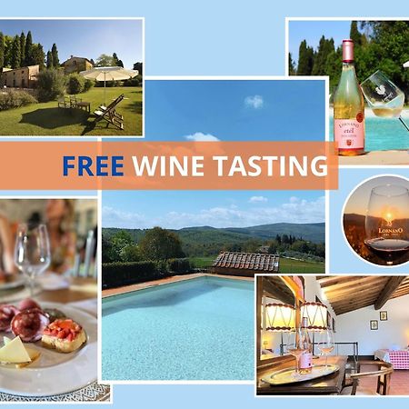 蒙特里久尼Fattoria Lornano Winery别墅 外观 照片