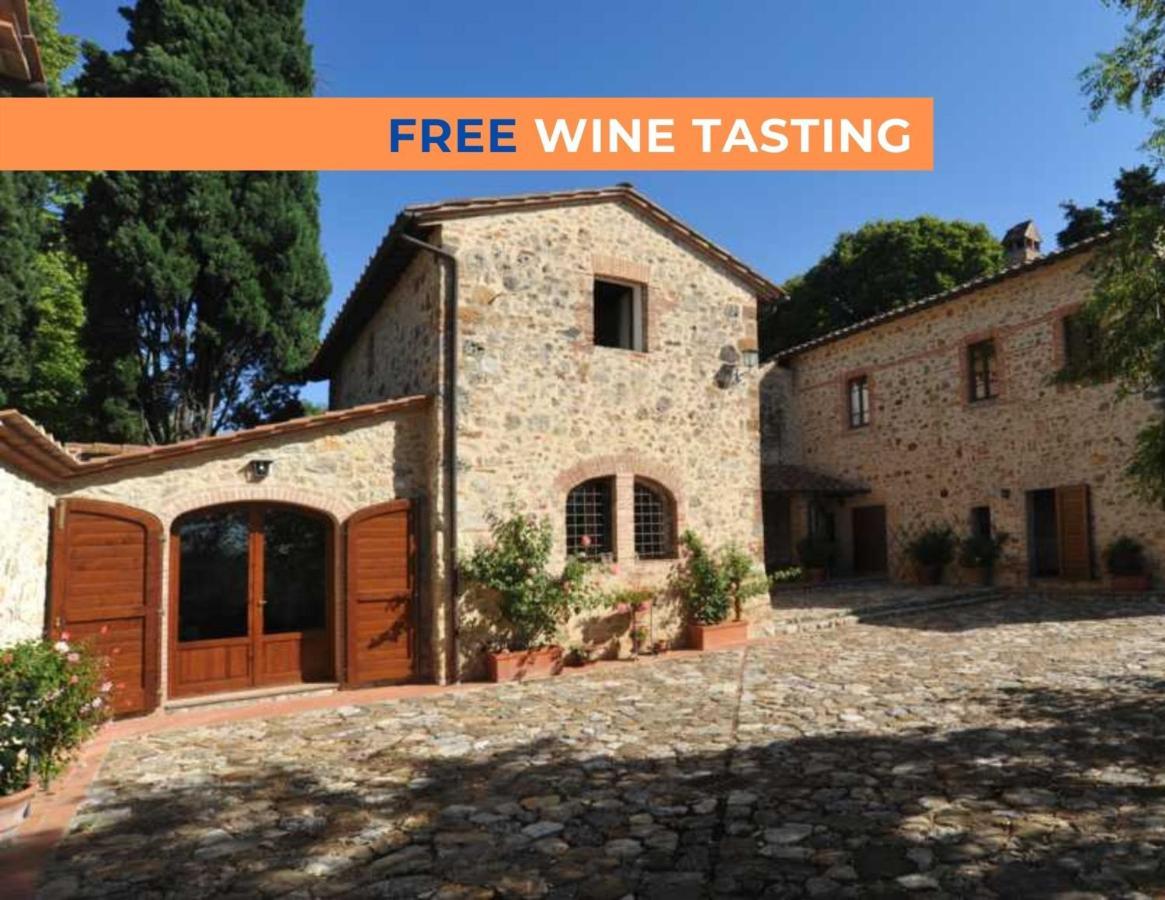 蒙特里久尼Fattoria Lornano Winery别墅 外观 照片