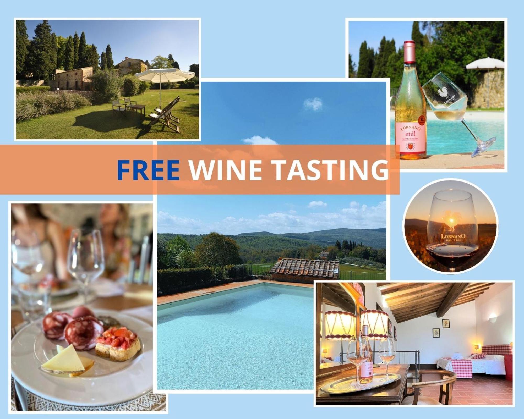 蒙特里久尼Fattoria Lornano Winery别墅 外观 照片
